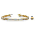 Load image into Gallery viewer, Classic Diamond Box Tennis Bracelet
