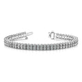 Load image into Gallery viewer, Timeless Two Row Diamond Tennis Bracelet
