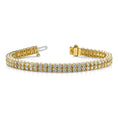 Load image into Gallery viewer, Timeless Two Row Diamond Tennis Bracelet
