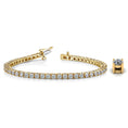 Load image into Gallery viewer, Four Prong Classic Tennis Bracelet
