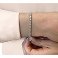 Load image into Gallery viewer, Four Prong Classic Tennis Bracelet
