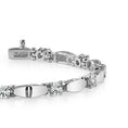 Load image into Gallery viewer, Solid Oval Link Diamond Bracelet
