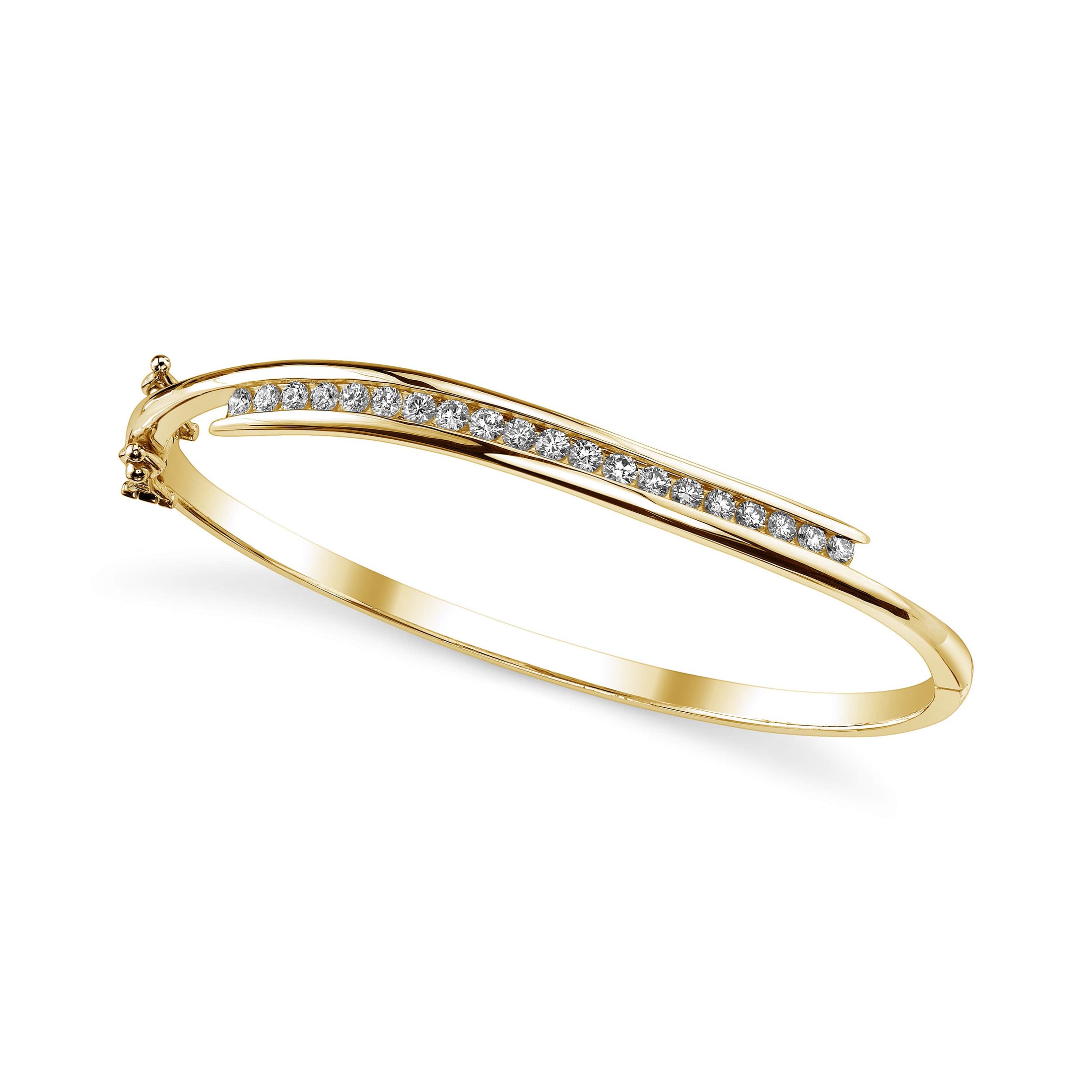 Diamond Row Bangle