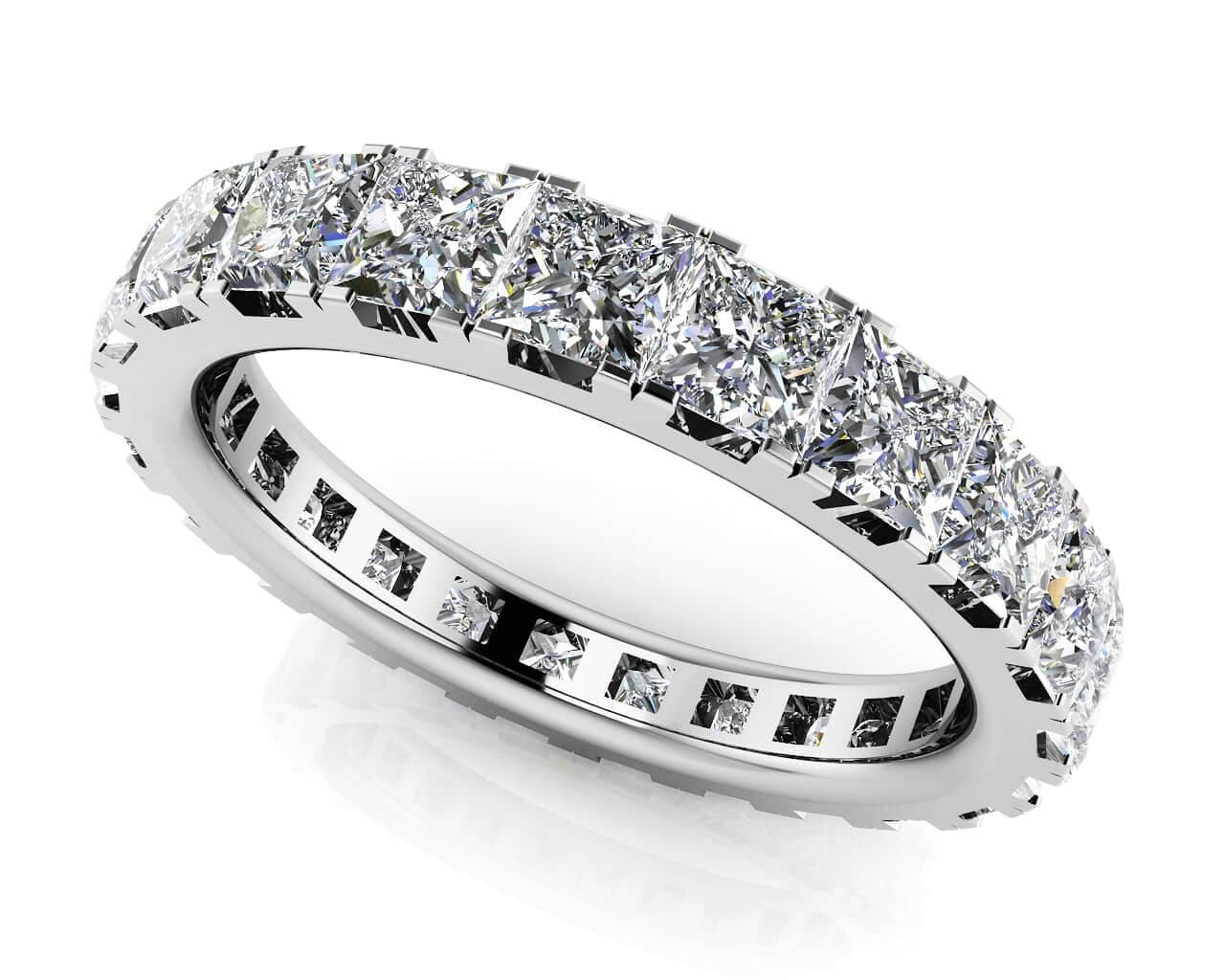 Princess Cut Diamond Eternity Ring