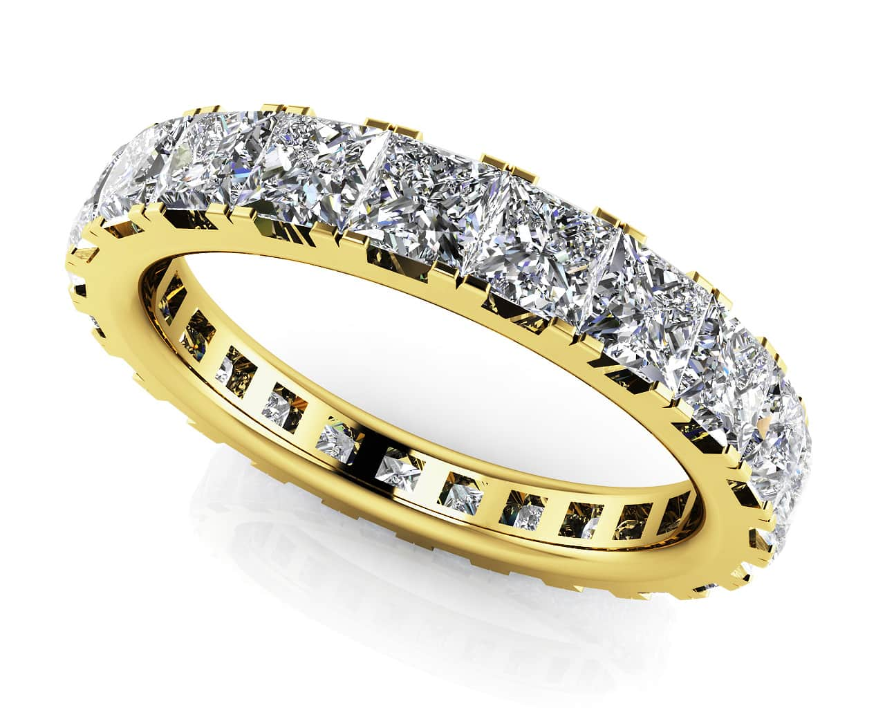 Princess Cut Diamond Eternity Ring