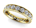 Load image into Gallery viewer, Brilliant Eternity Ring With Side Stones
