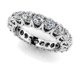 Load image into Gallery viewer, Unique Shared Prong Diamond Eternity Ring
