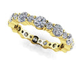 Load image into Gallery viewer, Alternating Diamond Eternity Ring In
