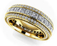 Load image into Gallery viewer, Regal Princess And Round Cut Diamond Eternity Ring
