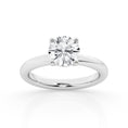 Load image into Gallery viewer, Lab Grown Round Cut Solitaire Ring
