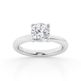 Load image into Gallery viewer, Lab Grown Cushion Cut Solitaire Ring
