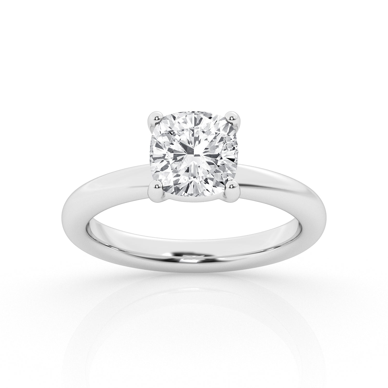 Lab Grown Cushion Cut