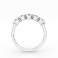 Load image into Gallery viewer, Lab Grown Round Cut 5 Stone Engagement Ring
