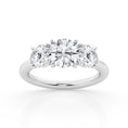 Load image into Gallery viewer, Lab Grown Three-Stone Round Cut Ring (3 ct. tw.)
