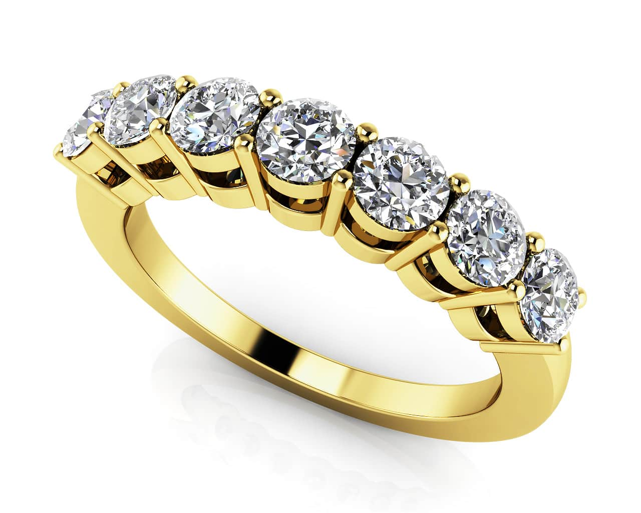 Seven Stone Diamond Ring