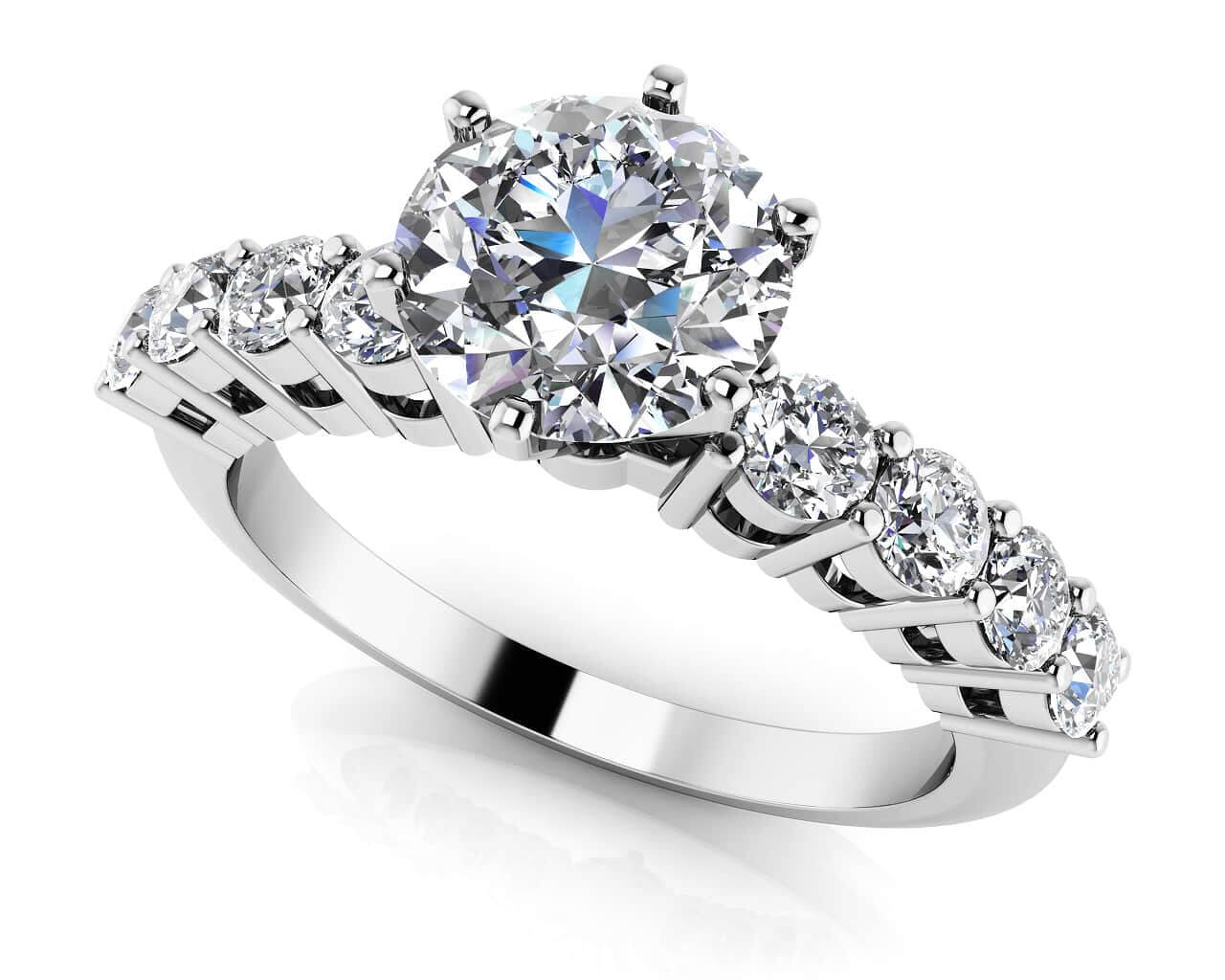 True Romance Diamond Engagement Ring