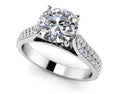 Load image into Gallery viewer, Splendid Romance Two Row Diamond Engagement Ring
