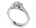 Load image into Gallery viewer, Modern Round Diamond Engagement Ring
