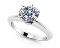 Load image into Gallery viewer, Six Prong Round Diamond Solitaire Ring
