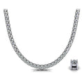 Load image into Gallery viewer, 4 Prong Riviera Diamond Necklace
