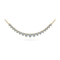 Load image into Gallery viewer, Graduated Red Carpet Diamond Necklace With Chain
