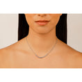 Load image into Gallery viewer, Graduated Red Carpet Diamond Necklace With Chain
