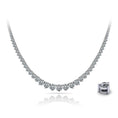 Load image into Gallery viewer, Graduated Red Carpet Diamond Necklace
