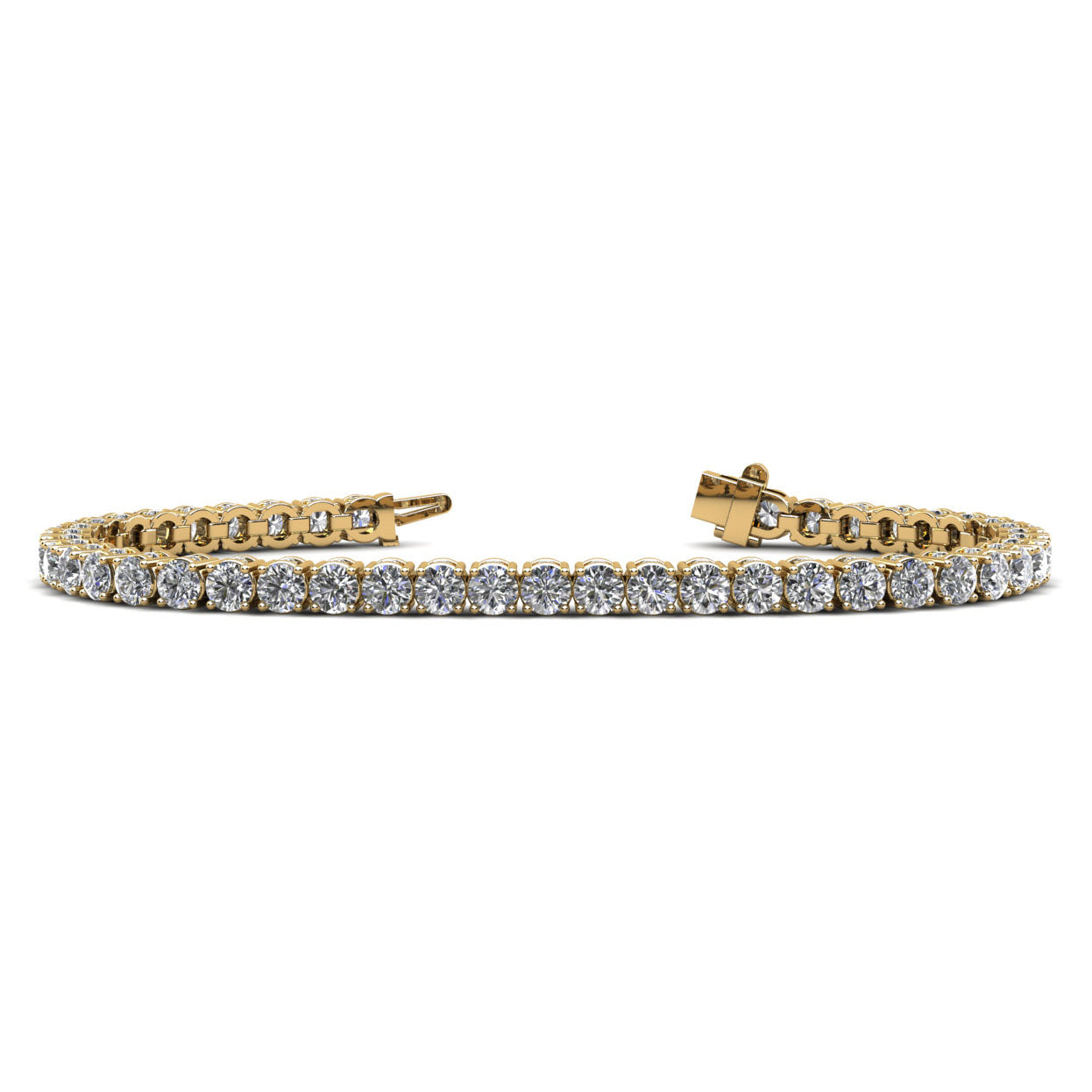 Ultimate Tennis Bracelet With Side Stones