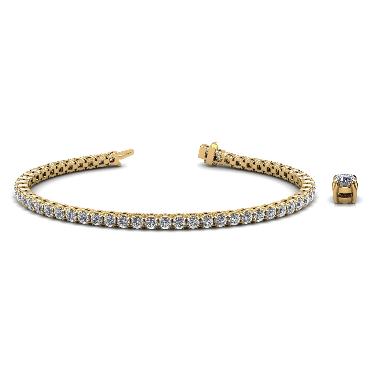 Nouveau Diamond Tennis Bracelet