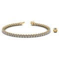 Load image into Gallery viewer, Fiery Flame Diamond Tennis Bracelet
