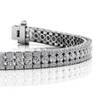 Load image into Gallery viewer, Radiant Diamond Tennis Bracelet
