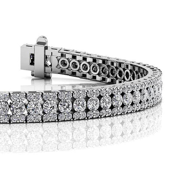 Radiant Diamond Tennis Bracelet