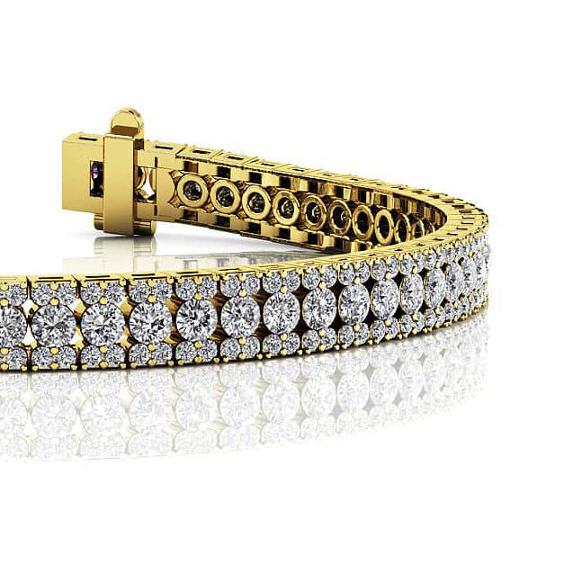 Radiant Diamond Tennis Bracelet