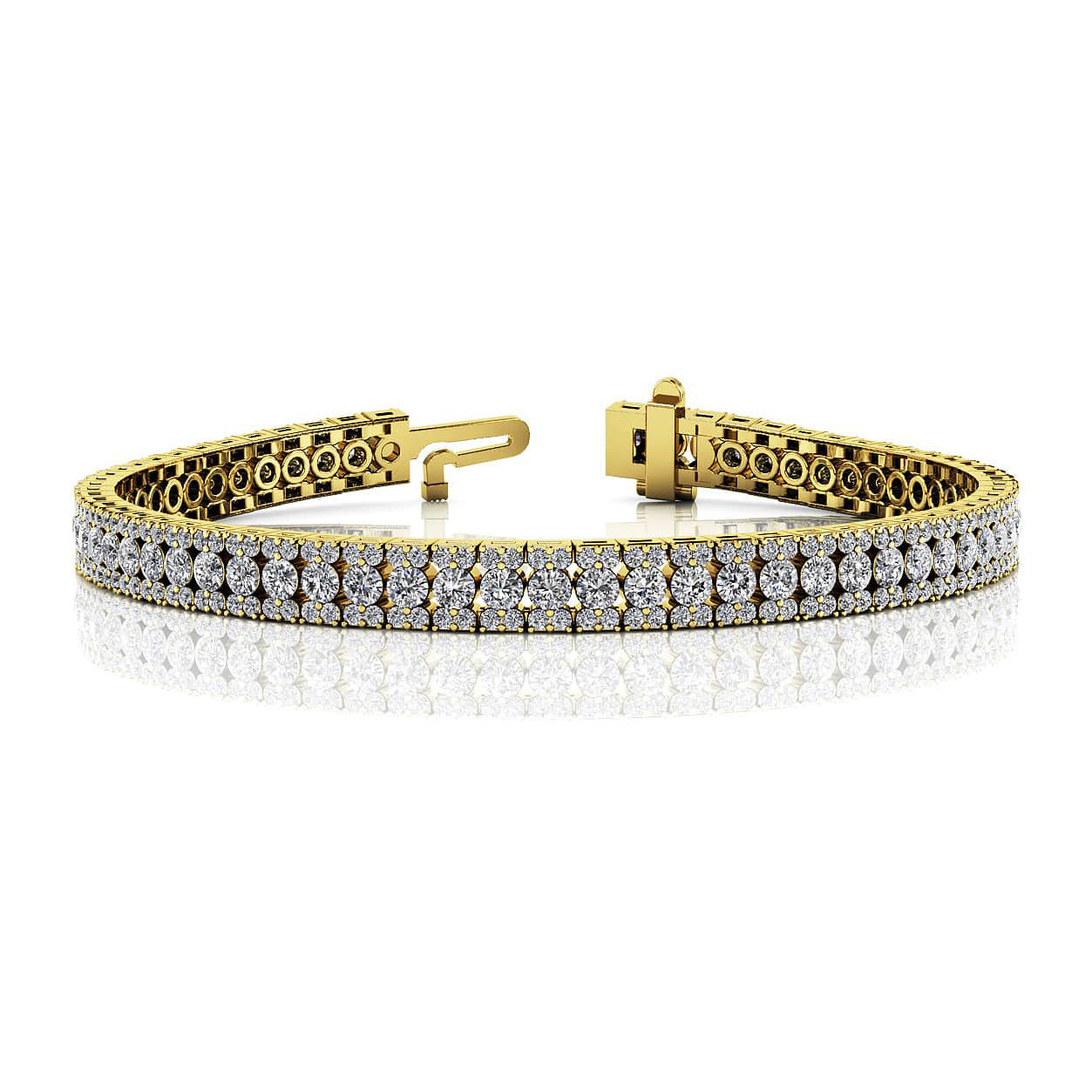 Radiant Diamond Tennis Bracelet