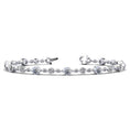 Load image into Gallery viewer, Alternating Diamond And Chain Link Bracelet
