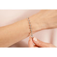 Load image into Gallery viewer, Diamond And Chain Link Bracelet
