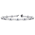 Load image into Gallery viewer, Sparkling Diamond And Chain Link Bracelet
