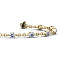 Load image into Gallery viewer, Sparkling Diamond And Chain Link Bracelet
