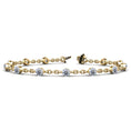 Load image into Gallery viewer, Sparkling Diamond And Chain Link Bracelet
