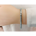 Load image into Gallery viewer, Cushion Inspired Round Diamond Bracelet
