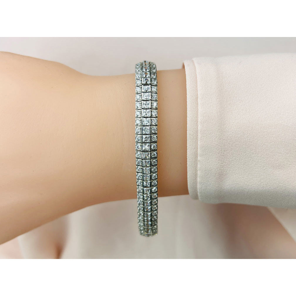 Exquisite Classic Diamond Bracelet