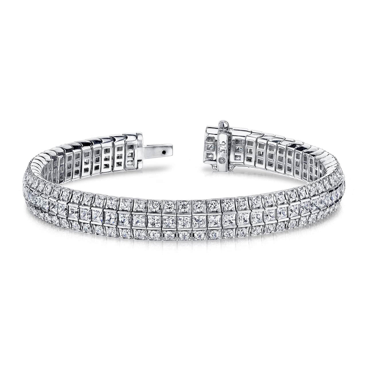 Exquisite Classic Diamond Bracelet