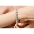 Load image into Gallery viewer, Octagon Red Carpet Diamond Bracelet
