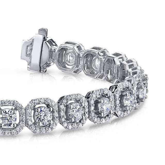 Octagon Red Carpet Diamond Bracelet