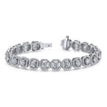 Load image into Gallery viewer, Octagon Red Carpet Diamond Bracelet
