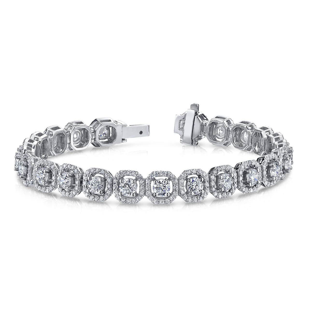 Octagon Red Carpet Diamond Bracelet