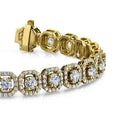 Load image into Gallery viewer, Octagon Red Carpet Diamond Bracelet
