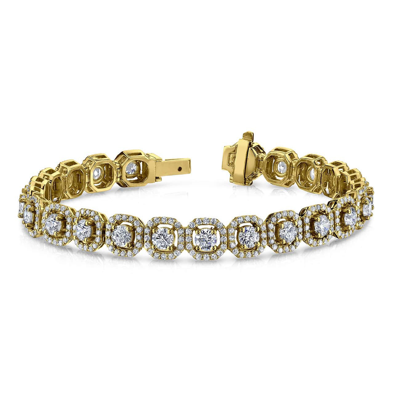 Octagon Red Carpet Diamond Bracelet