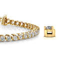 Load image into Gallery viewer, 3 Prong Dreams Tennis Bracelet
