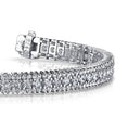 Load image into Gallery viewer, Flashy Prong Set Diamond Bracelet
